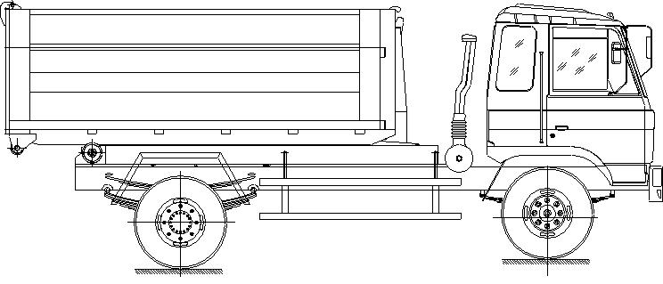 拉臂垃圾車完成垃圾箱體的上車工作.jpg