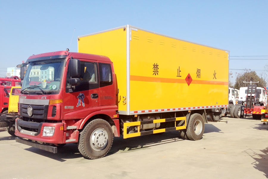 福田系列易燃物品運(yùn)輸車圖片,福田防爆車圖片