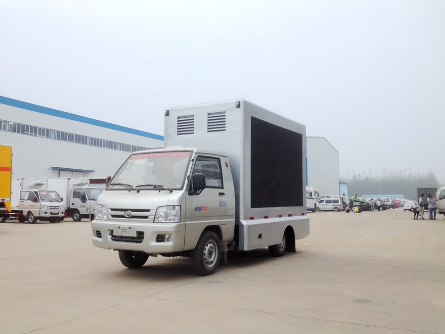 福田馭菱小型LED廣告車圖片,小型廣告宣傳車圖片