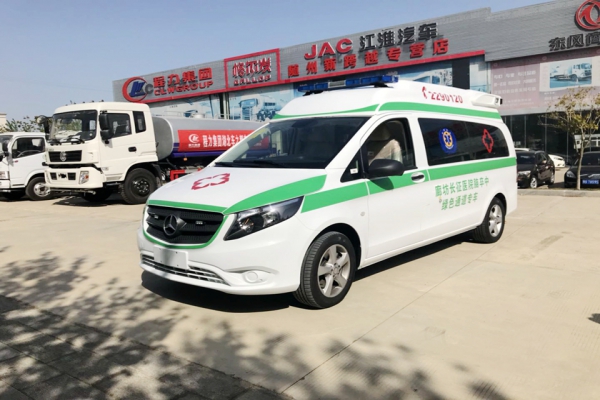 奔馳新威霆救護車外觀實拍圖片
