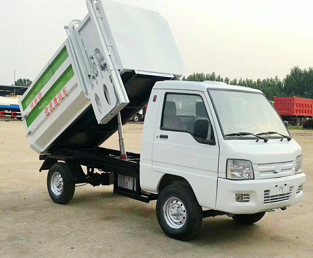 純電動(dòng)掛桶垃圾清運(yùn)車(chē),純電動(dòng)垃圾車(chē),新能源垃圾車(chē)
