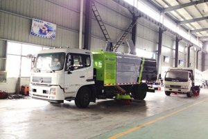 掃路車廠家提示：掃路車久停不用應注意的事項