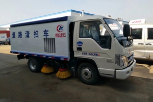 找出道路清掃車4個(gè)噪音源頭 對癥下藥