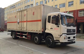 腐蝕性物品廂式運輸車CLW5256XFWD5