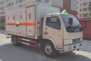 腐蝕性物品廂式運(yùn)輸車(chē)CLW5046XFWE5