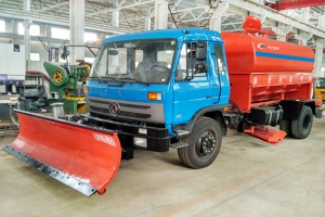 三管齊下 冬季路面除雪就用這款多功能融雪撒布清雪車