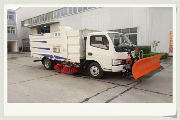 水泥廠區(qū)水泥灰專用掃地車