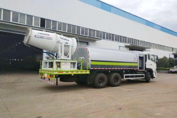 東風(fēng)天龍多功能抑塵車(60-120米霧炮機(jī))