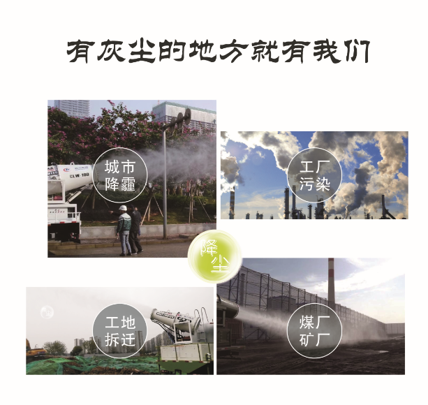 抑塵車適用場地