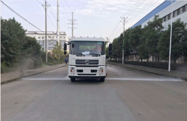 洗掃車前沖功能