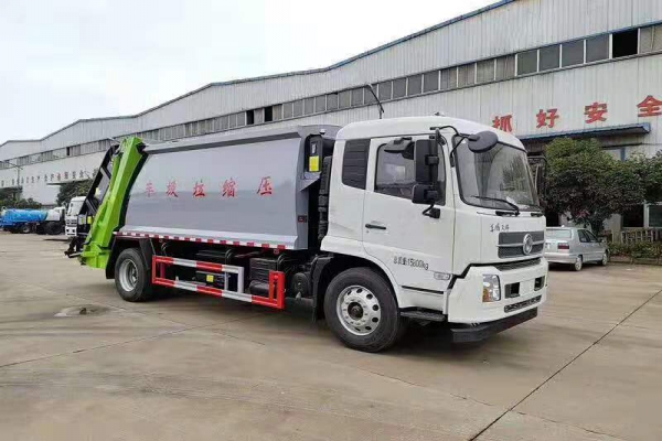 東風(fēng)天錦壓縮式垃圾車圖片