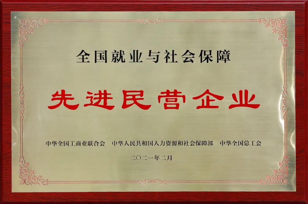 程力集團獲得就業(yè)與社會保障民營企業(yè)榮譽稱號